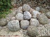 Bolao de catapulta. Castillo de la Coracera - San Martn de Valdeiglesias