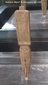 Marroques Bajos. Yacimiento de la Ciudad de la Justicia. Idolillo