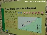 Torcal de Antequera. Cartel