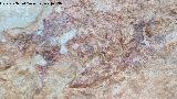 Pinturas rupestres del Abrigo del Almendro. Figura de la izquierda