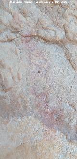 Pinturas rupestres del Abrigo del Almendro. Barra de la izquierda