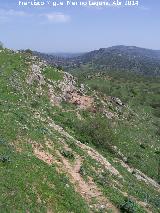 Oppidum de Giribaile. Cueva Santuario. 