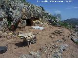 Oppidum de Giribaile. Cueva Santuario. 