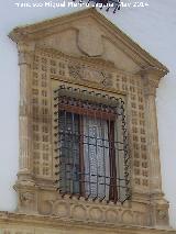 Casa de la Calle Agustn Moreno n 37. Ventana