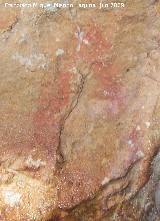 Pinturas rupestres de la Cueva de Ro Fro. Figura oval
