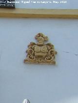 Casa de la Calle Snchez de la Pea n 14. Escudo