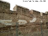 Muralla de la Calle Fernando de Lara. Almenas