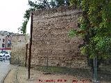 Muralla de la Calle Fernando de Lara. Esquina con la Muralla del Marrubial