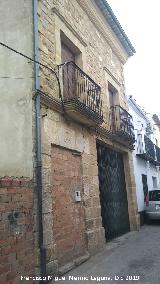 Casa de la Calle Trapero n 33. Fachada