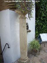 Palacio de Viana. Patio de los Jardineros. Columna
