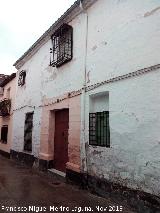 Casa de la Calle San Juan de la Cruz n 7. Fachada