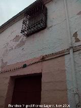 Casa de la Calle San Juan de la Cruz n 7. Reja y portada