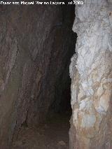 Cueva del Poyo de la Mina. Interior