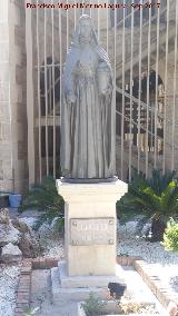 Hermanitas de los Pobres. Monumento a Santa Juana Jugan