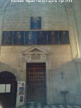 Catedral de Jan. Nave del Evangelio. Puerta del habitculo de la torre norte