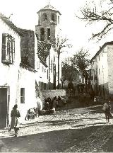 Pilar de la Magdalena. Foto antigua