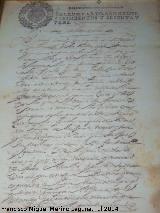 Ayuntamiento de Iznatoraf. 1663 Documento de Don Juan de Austria sobre armas de infantera, Infantera Alemana y caballera