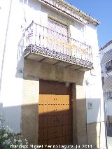 Casa de la Calle Cruz n 43. Fachada