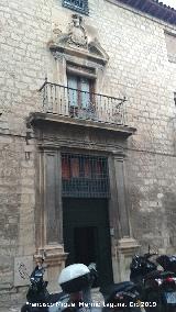 Palacio de la Calle Muoz Garnica n 13. Portada