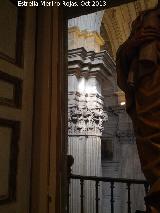 Catedral de Jan. Balcones interiores. 