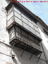 Casa de la Calle Obispo Gonzlez n 6. Balcn