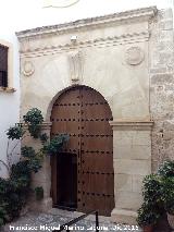 Iglesia de Santiago Mayor. Portada renacentista