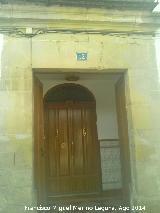 Casa de la Calle Czar n 12. Portada