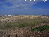 Oppidum Puente Tablas. Muralla. 