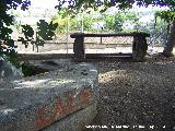 Casa del Puente Tablas. Prensa de aceite