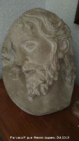 Casa de la Calle Santa Brgida n 17. Escultura de Jos Prieto