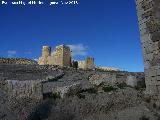 Castillo de La Guardia. Alczar desde la puerta