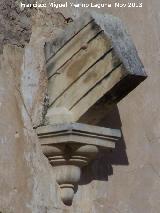 Convento de Santo Domingo. Arranque de las arcadas del segundo piso del claustro