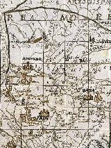 Historia de Linares. Mapa de 1641