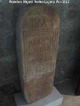 Cstulo. Estela funeraria siglo I-II. Museo Arqueolgico de Linares