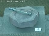 Cstulo. Mortero de vidrio. Siglos I-III d.C. Museo Arqueolgico de Linares