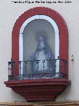 Hornacina de la Virgen del Carmen