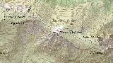 La Pandera. Mapa