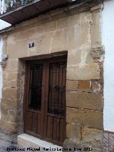 Casa de la Calle Cuesta Prieto n 3. Portada