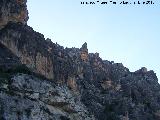 Torcal de Los Pollos. La Montera y el Monje