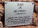 Plaza del Nacimiento. Placa