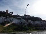 Castillo de la Villa. Muralla respecto a la Torre del Homenaje