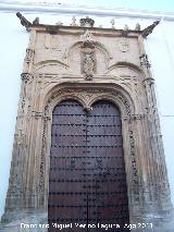 Iglesia de Santa Marta. Portada