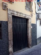 Casa de la Calle Abades n 5. Portada