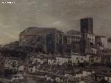 Iglesia de Santa Mara de la Villa. 1920 fotografa de Antonio Linares Arcos