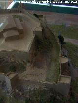 Castillo de la Villa. Torren Oeste. Maqueta