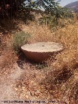 Casera de las Ollas. Piedra de molino