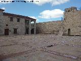 Castillo de Torredonjimeno. Patio de Armas. 