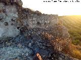 Casera del Charco. Restos de posible fortificacin