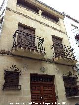 Casa de la Calle Caldern n 3. Fachada