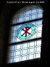Ermita de la Virgen de la Estrella. Vidriera
